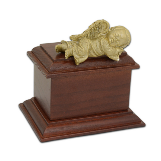 Golden Baby Peaceful Rest Infant Urn
